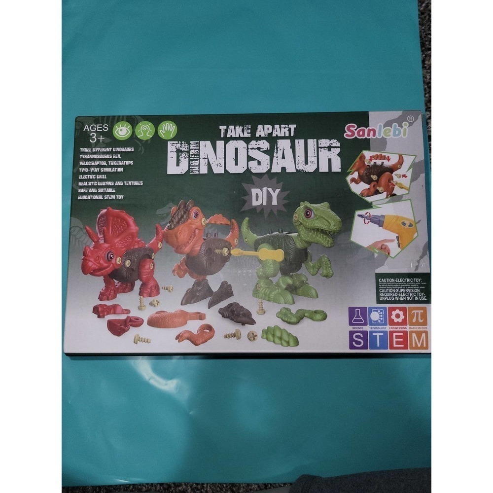 Take apart dinosaur diy Toy